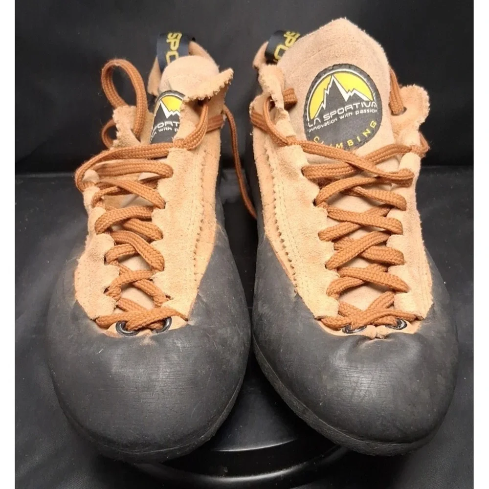 La Sportiva Mythos Climbing Shoes Mens Sz 8.5 Us Made In Italy.